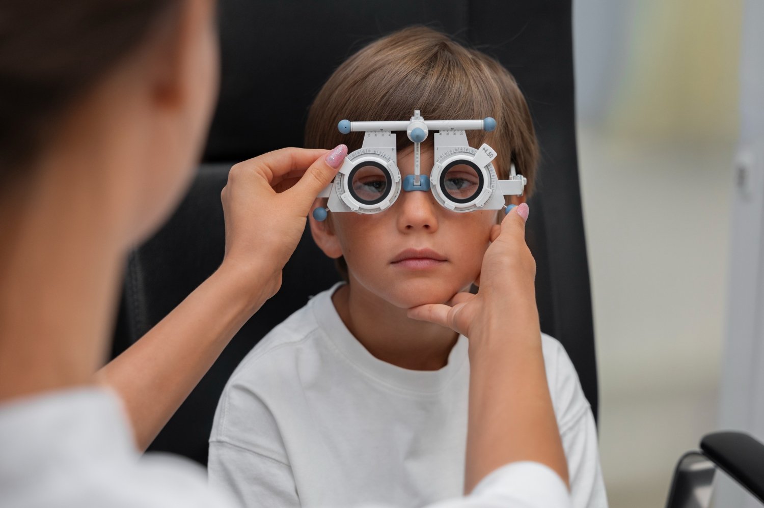 Examen de la vista para niños